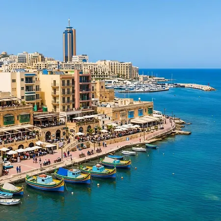Apartman Modern Swieqi Sleeps 6 10 Mins To Stjulians Is-Swieqi